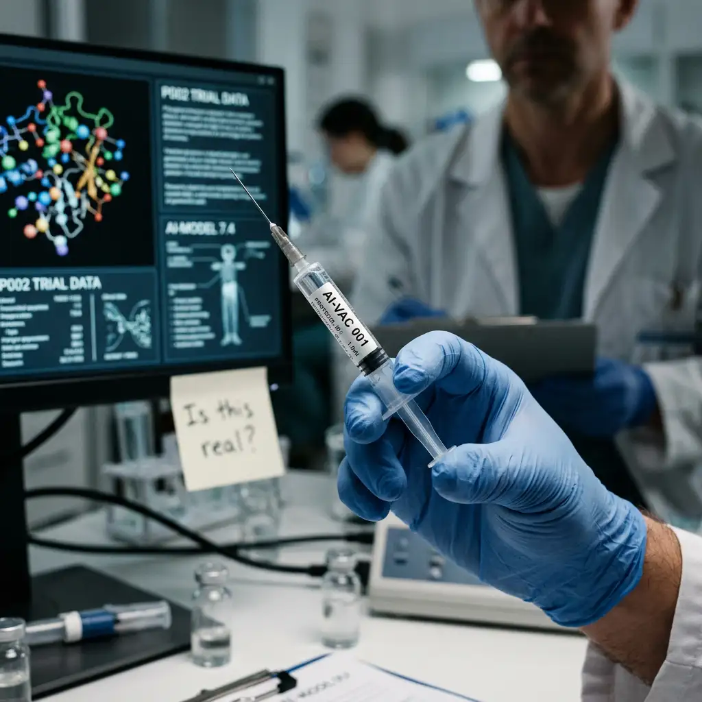 An AI-Created Vaccine Reaches Human Testing. What Happens Next?